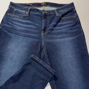 Talbots Dark Blue Slim Ankle Jeans‎ 12